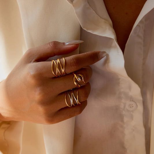 Multi layer Design Ring