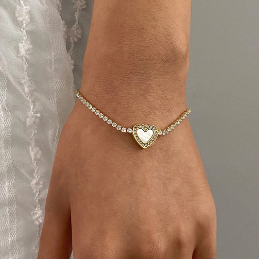 Heart Claw Chain Bracelet