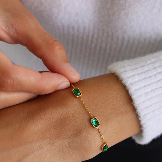 Green Zirconia Bracelet