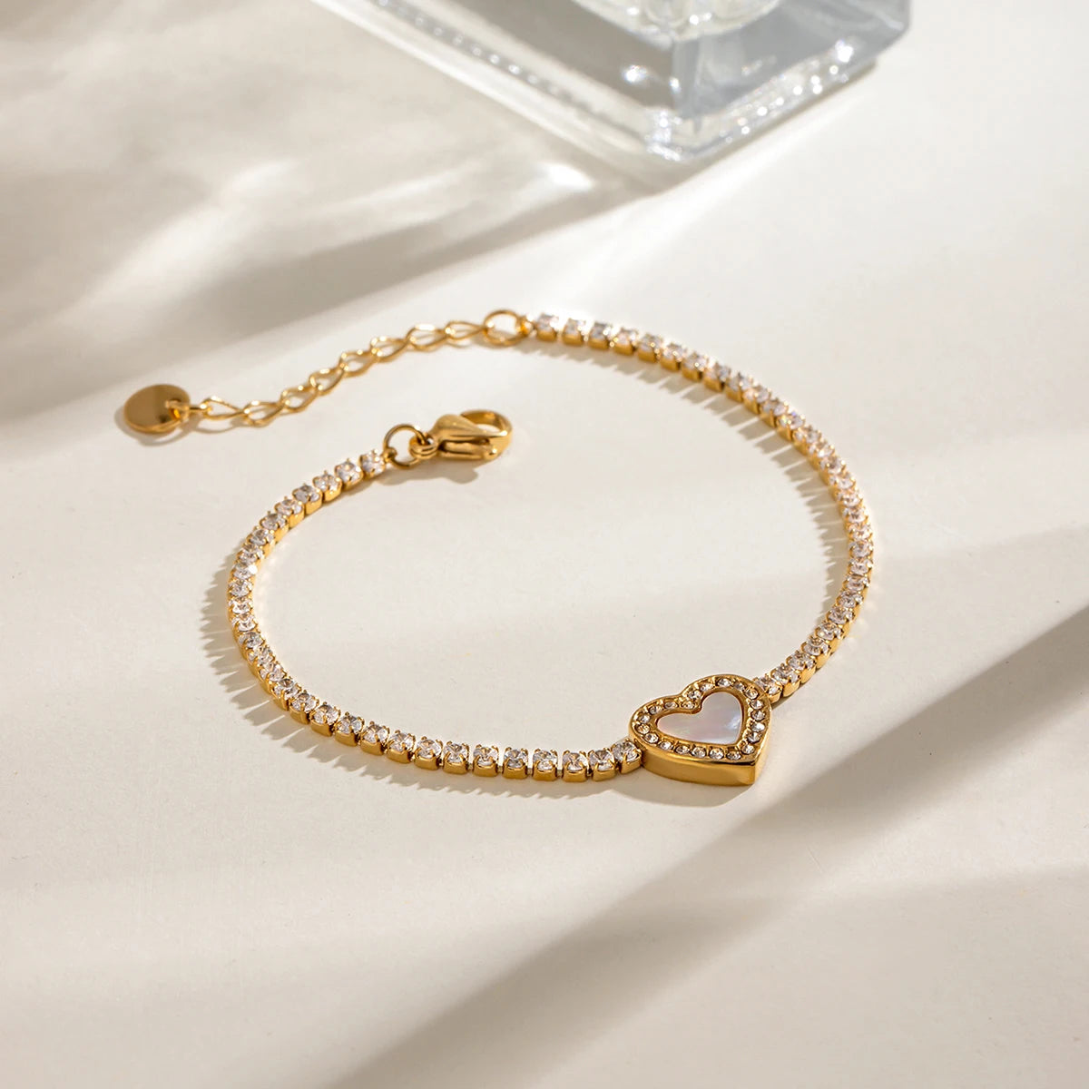 Heart Claw Chain Bracelet