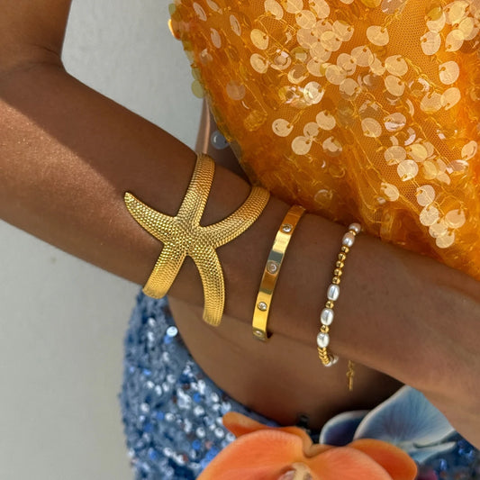 Gold Ocean Vacation Bracelet Collection