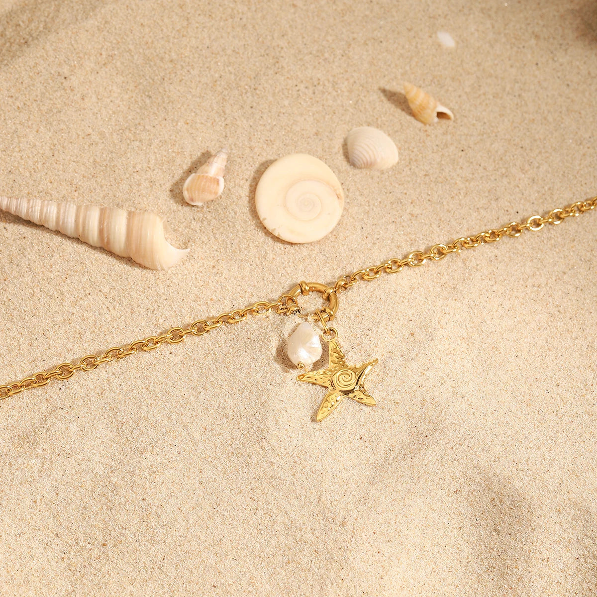 Sea Element Charm Necklace
