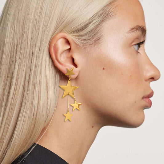 Star Tassel Earrings