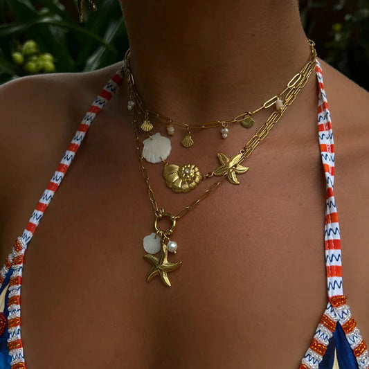 Ocean Vacation Style Necklace