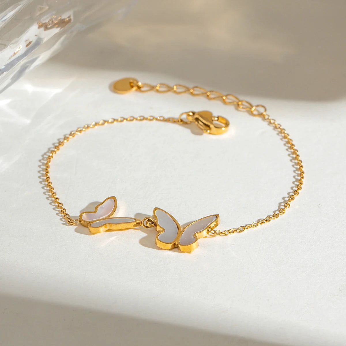 Shell Butterfly Bracelet