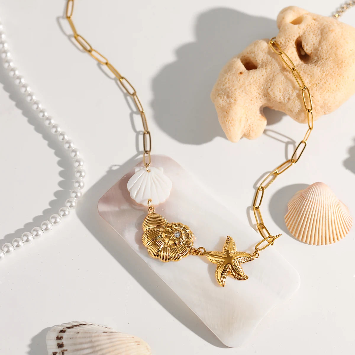 Ocean Vacation Style Necklace
